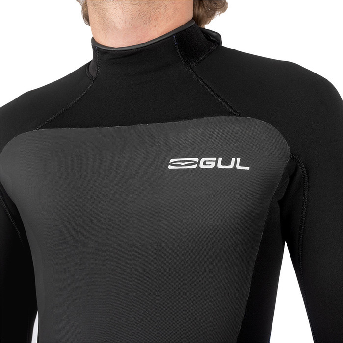 2024 Gul Mens Response 4/3mm Back Zip GBS Wetsuit RE1246-C1 - Navy / Black